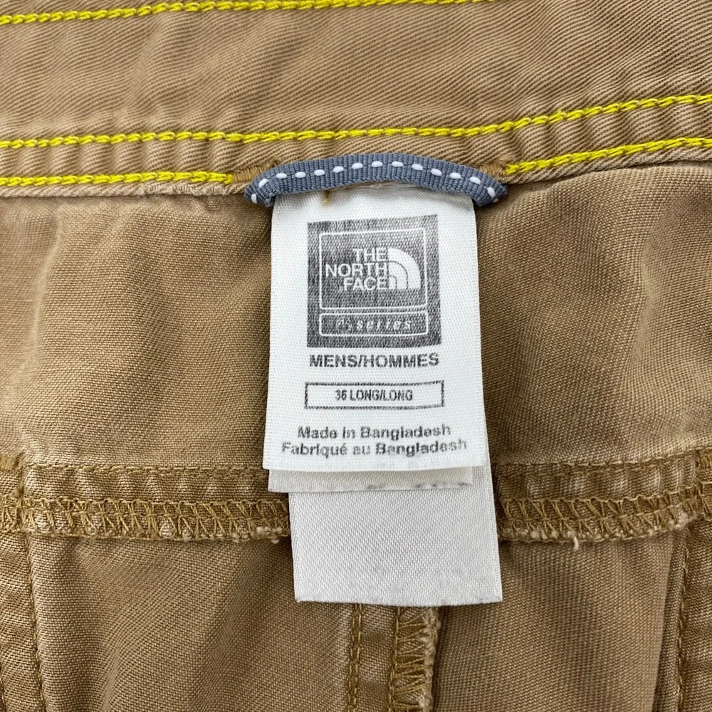 The North Face A5‎ Utility Shorts Mens 36 Long Brown Cotton Cargo Hiking Rugged